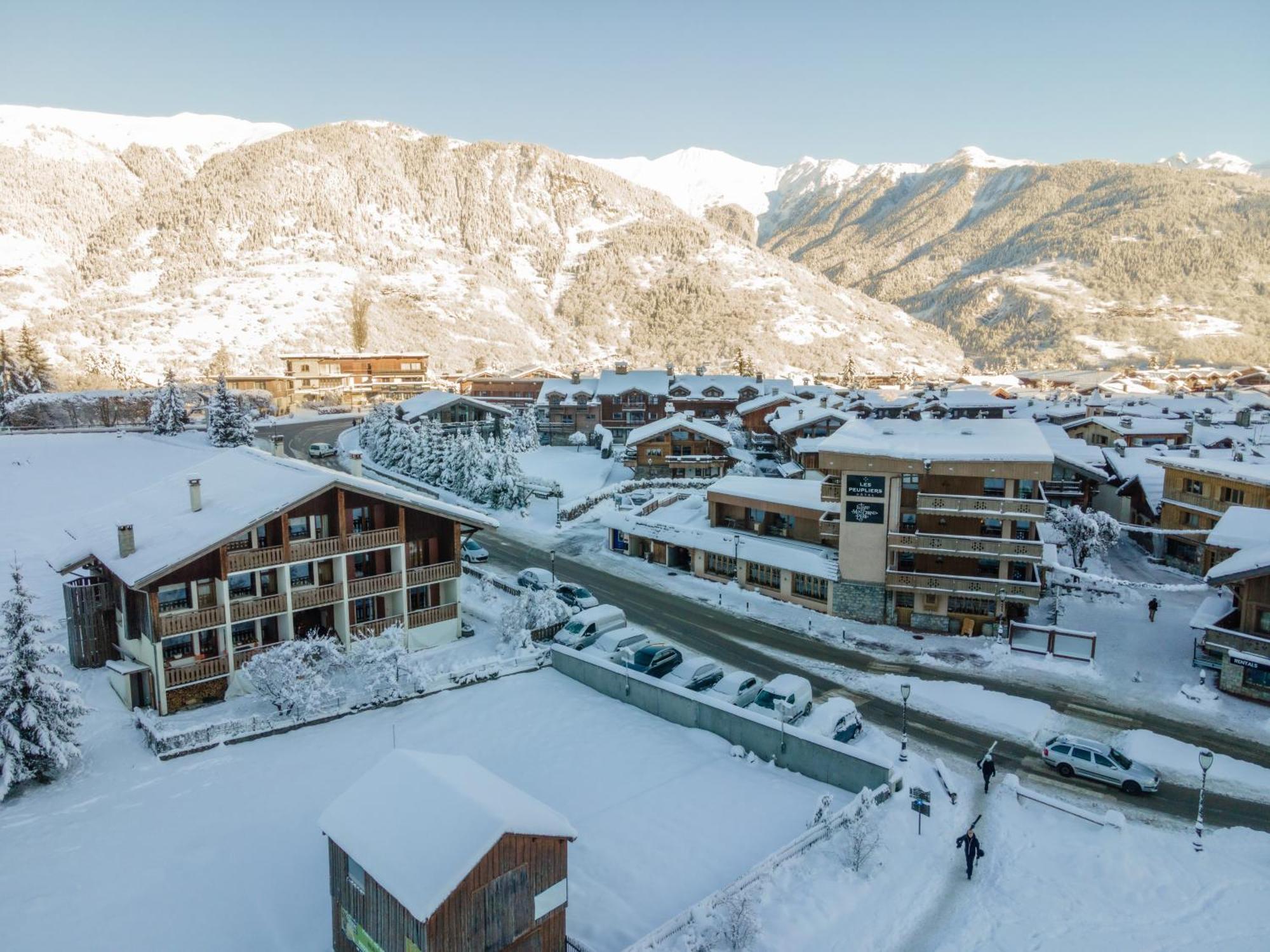 Hotel Les Peupliers Courchevel Dış mekan fotoğraf